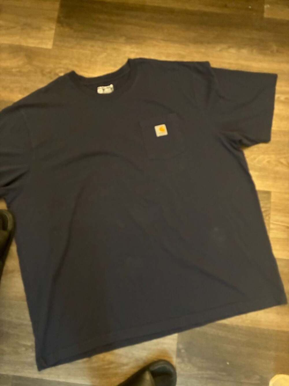 Carhartt Loose Fit Heavyweight Short-Sleeve Pocket T-Shirt 3XL Navy